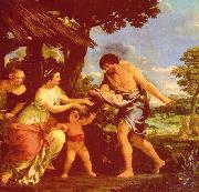 Pietro da Cortona Romulas and Remus Brought Back by Faustulus Sweden oil painting artist